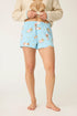 Pj Salvage Flannels Beary Cute Bear Print Flannel Shorts